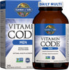 Garden of Life Vitamin Code Whole Food Multivitamin for Men - 120 Capsules, Vitamins for Men + Fruit & Veggie Blend and Probiotics for Energy, Heart & Prostate Health, Vegetarian Mens Multivitamins - Free & Fast Delivery