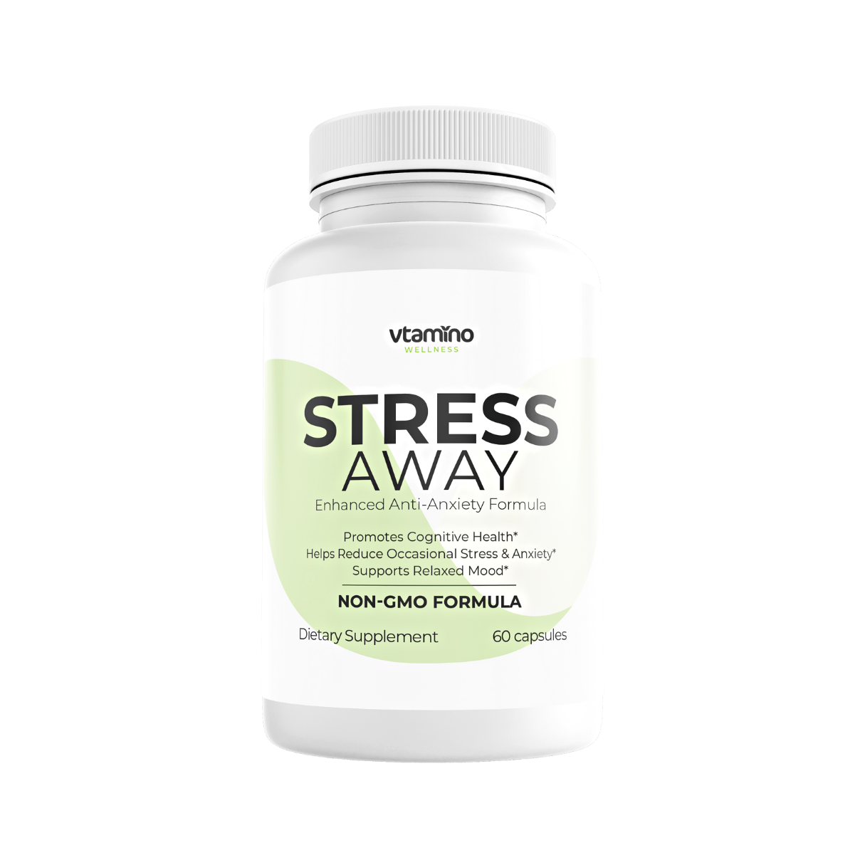 vtamino Stress Away-Enhanced Anti Anxiety & Stress Formula (30 Days Supply)